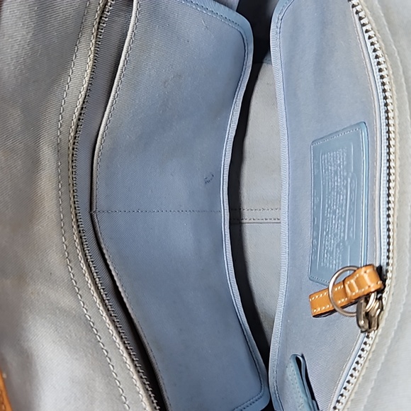 Coach canvas and leather bag - Picture 9 of 9